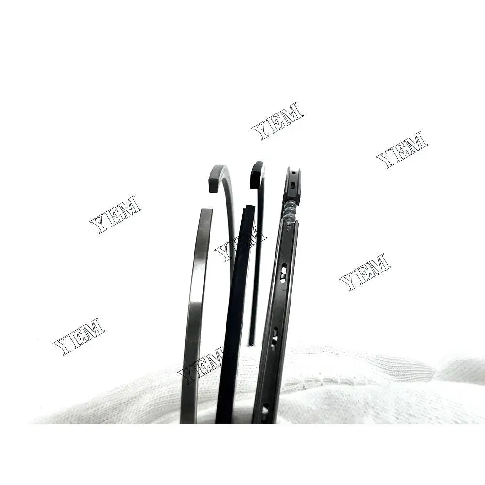 1 year warranty For Komatsu Piston Ring STD D87 engine Parts (4pcs) YEMPARTS