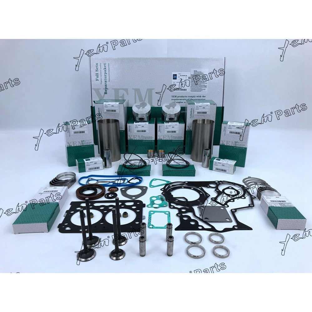 Z602 YEM Engine Parts STD Overhaul Rebuild Kit For Kubota Z602 Engine BX150
