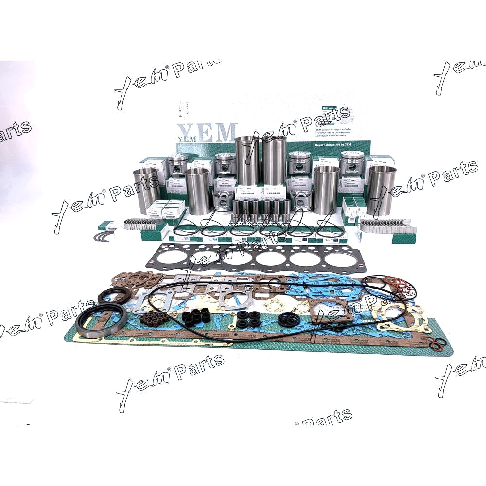 YEM Engine Parts For Komatsu 6D95L Engine Rebuild Kit For Komatsu FD40T-T D31P-18 PC100-3 PC120-3 For Komatsu