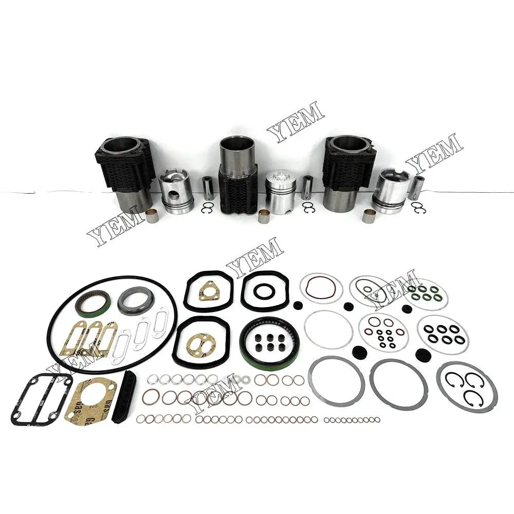 3X High performanceOverhaul Kit With Gasket Set For Deutz F3L912 Engine YEMPARTS