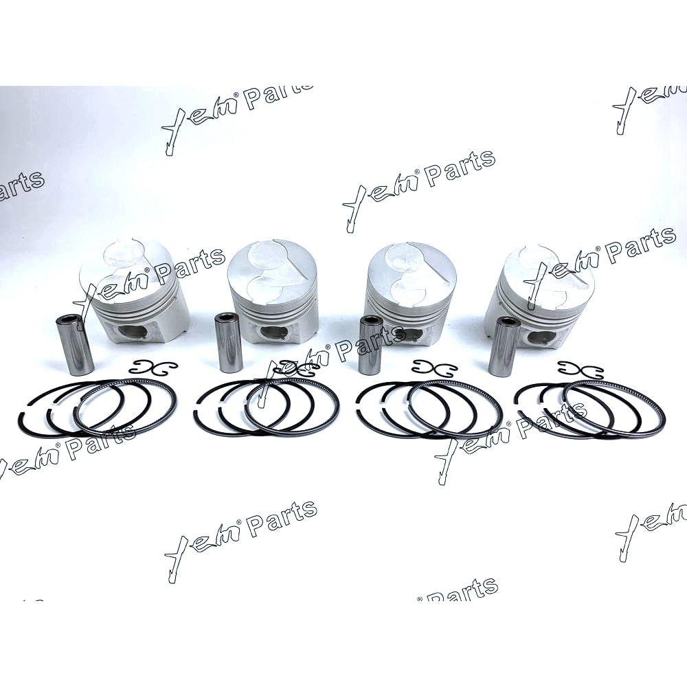 YEM Engine Parts STD Gasket Set+Piston+Ring+Bearings+Washer+Bushings For Kubota V1903 Engine For Kubota
