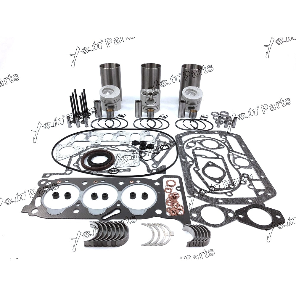 YEM Engine Parts Overhaul Rebuild Kit For Isuzu 3KR2 Engine Sumitomo S80F2 S80FX3 Excavator Parts For Isuzu