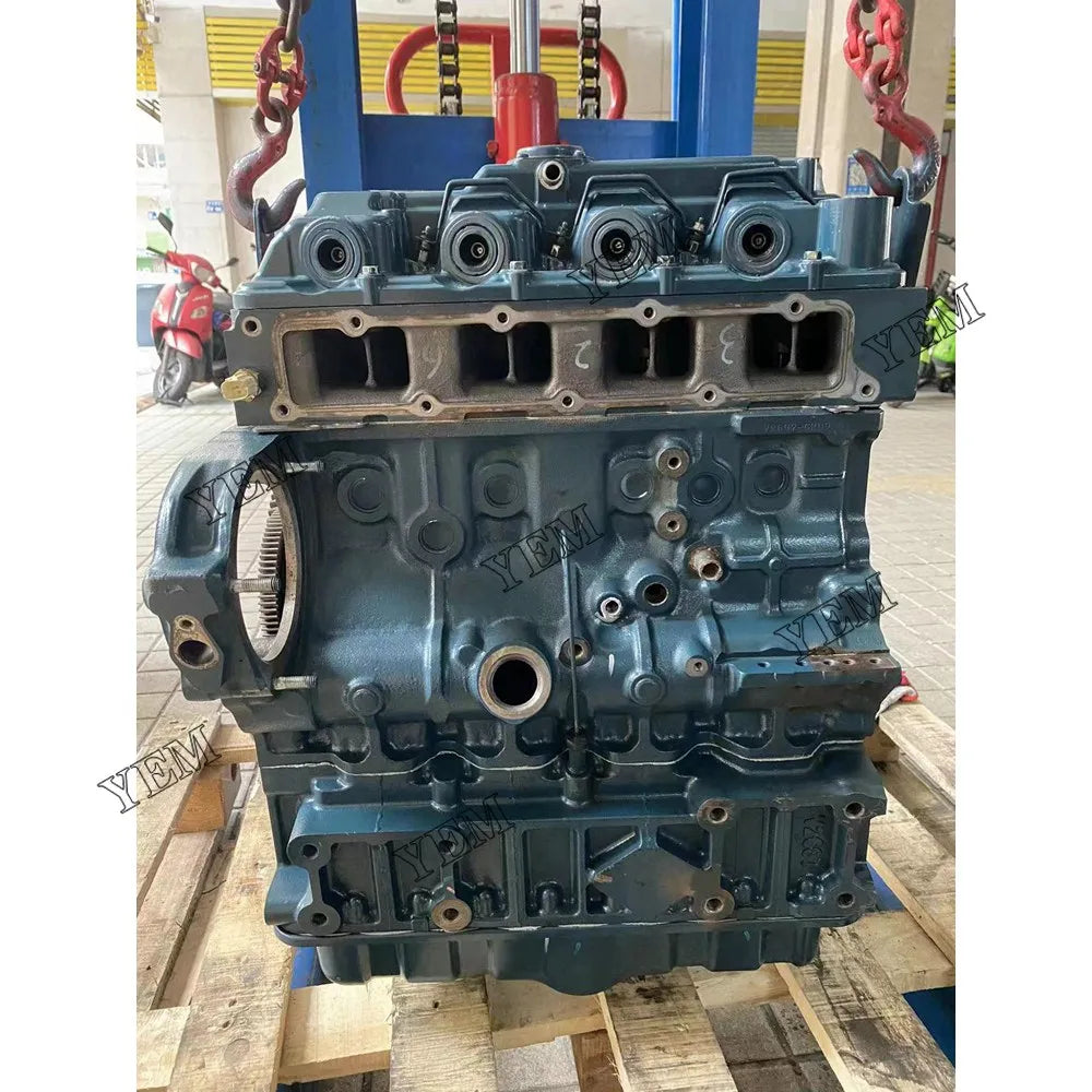 High performanceCylinder Block With Cylinder Head For Kubota V2607 Engine YEMPARTS