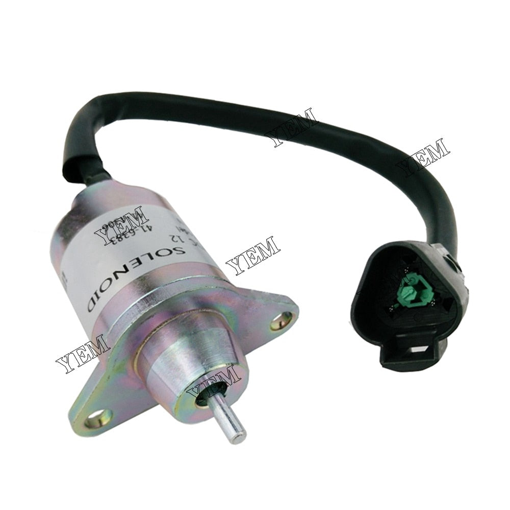 YEM Engine Parts For Yanmar shut off Fuel Solenoid Replaces Thermo King TK 41-6383 For Yanmar