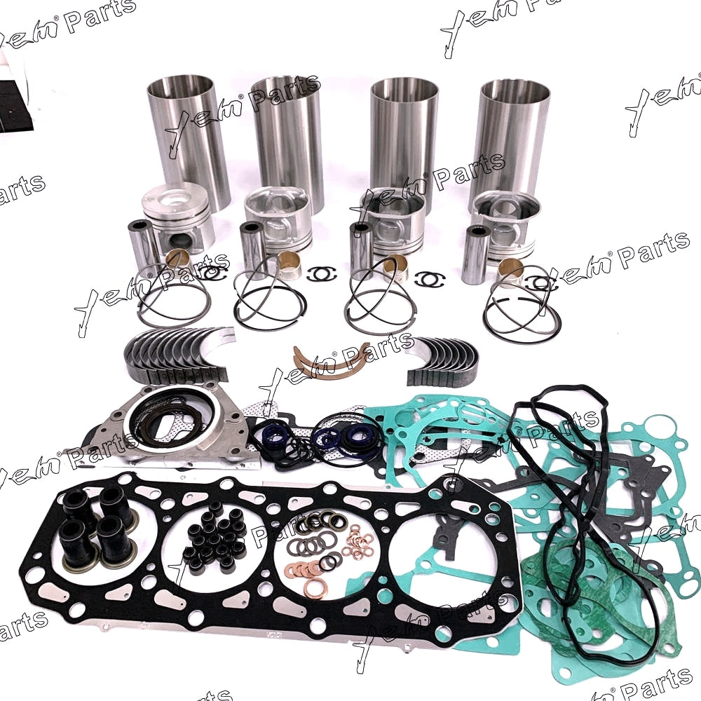 YEM Engine Parts Piston ,Full Gasket, Bearing, Rings, Bush,Thrust Washer For Nissan ZD30 Engine For Nissan