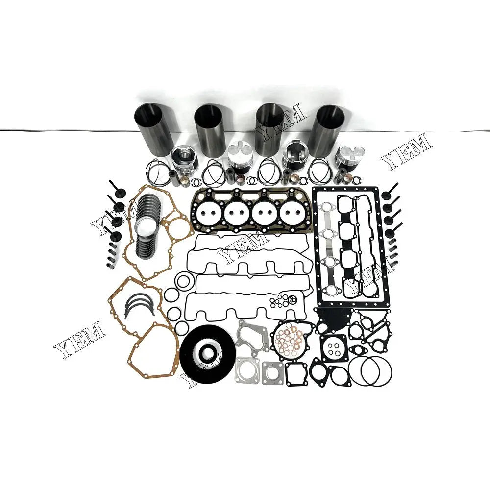 competitive price Engine Rebuild Kit With Engine Gasket Set Bearings Valve For Shibaura N844L excavator engine part YEMPARTS