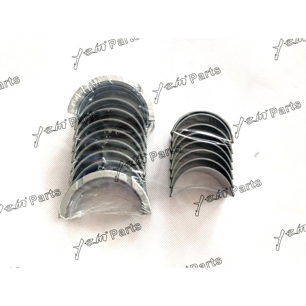 YEM Engine Parts For Mitsubishi K4N K4M Crankshaft Main Connecting Rod Bearing Set For Kobelco Engine For Kobelco