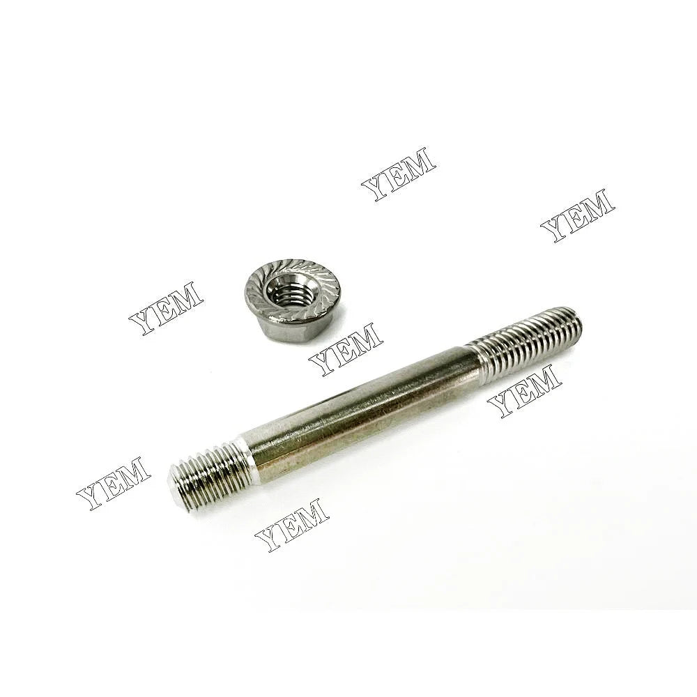 Free Shipping 4BD1 Exhaust Manifold Bolt For Isuzu engine Parts YEMPARTS