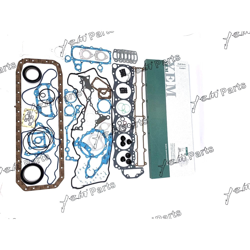 YEM Engine Parts For Hino J08E Engine Gasket Kit For Kobelco SK330-8 SK350-8 SK260-8 For Hino 268 338 For Hino
