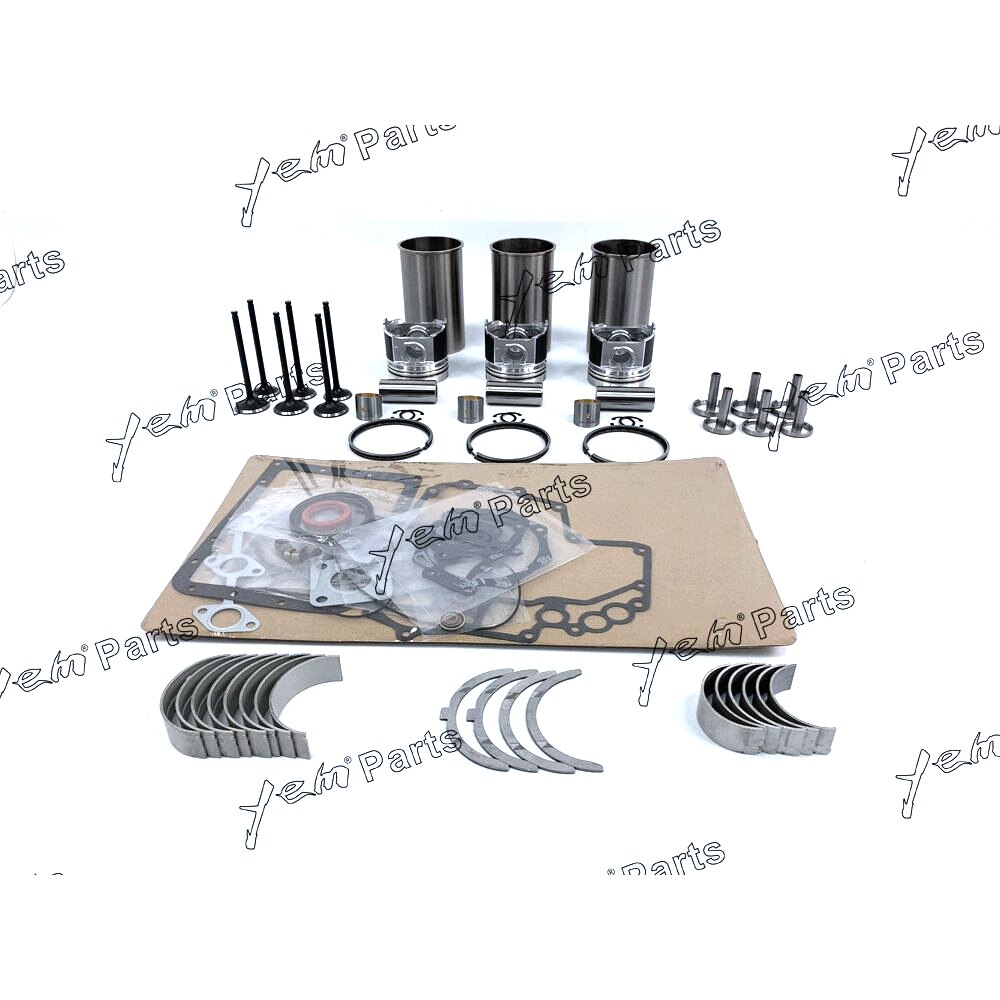 YEM Engine Parts Overhaul Rebuild Kit S3L S3L2 For Mitsubishi Engine Piston Bearing Set Repair For Mitsubishi