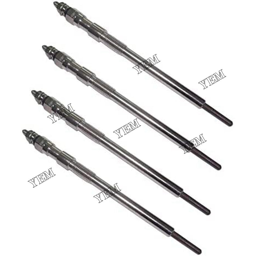 YEM Engine Parts 4PCS Glow Plug For Bobcat S630 S650 T630 T650 Skid Steer Loader For Bobcat