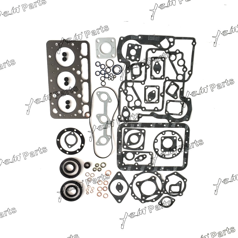 YEM Engine Parts 1 Set Of Full Gasket Set With Head Gasket For Kubota D650 Engine For Kubota