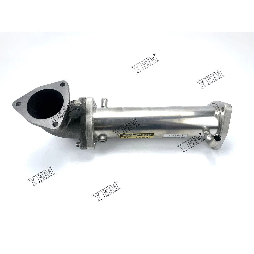 For Isuzu excavator engine 6WG1 Egr Cooler Pipe With Elbow 1161270224 YEMPARTS