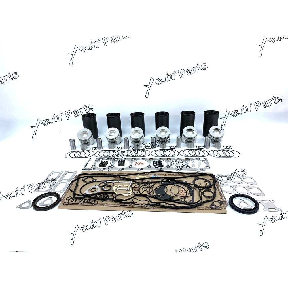 YEM Engine Parts 6HK1 Rebuild Kit For Isuzu Engine Hitachi ZAX350-3 Kobelco Kato Excavator Dozer For Isuzu