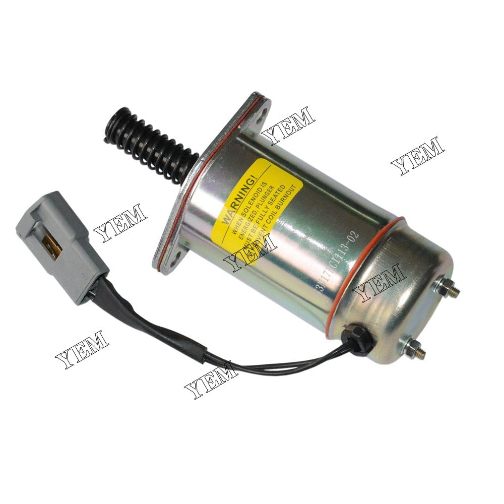 YEM Engine Parts Heavy Duty Solenoid 12V Detroit 8923206 For Diesel 8.2L For Trombetta D513-A30 For Other