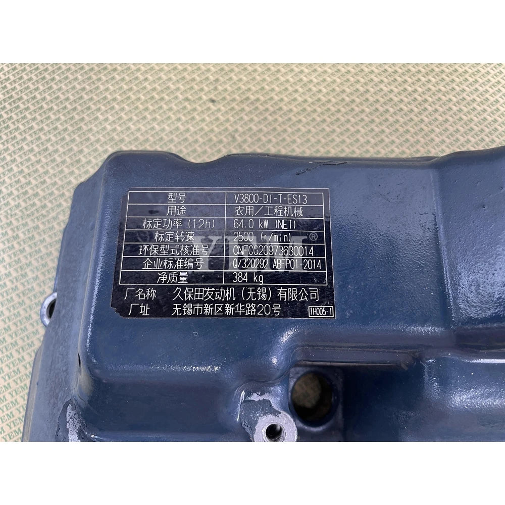 FOR KUBOTA ENGINE V3800-B VALVE COVER (USED) For Kubota