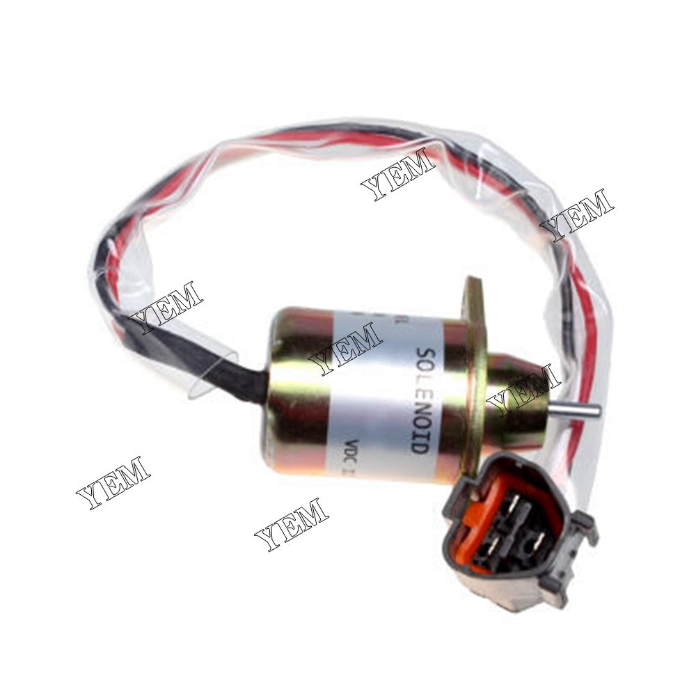 YEM Engine Parts Fuel Shutoff Solenoid YM119233-66511 YM119233-66510 For Komatsu PC12R PC15R For Komatsu