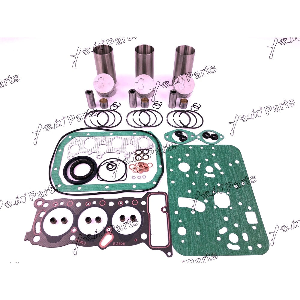 YEM Engine Parts Liner Kit With Full Gasket Set For ISUZU 3KC1 Engine Parts For Isuzu