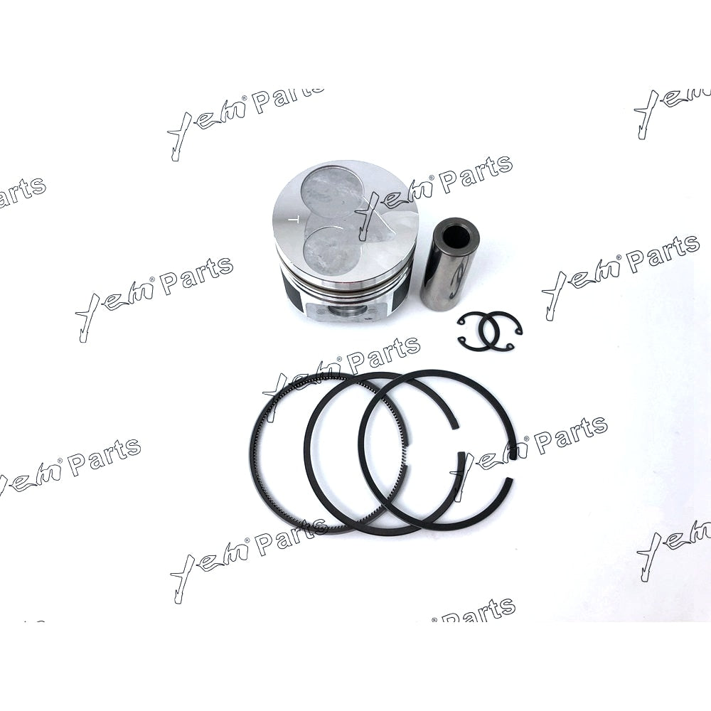 YEM Engine Parts Piston + Ring Kit Set STD 78mm For Kubota V1505-T x4PCS Engine Parts For Kubota