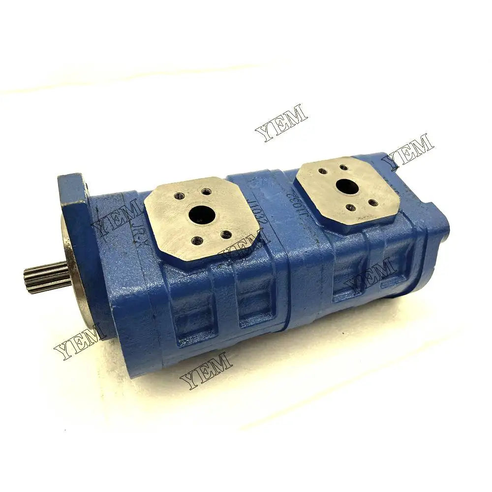 1 year warranty For Komatsu HP2D21 - G2SP - 16.8/6.5cc (13T) Double Type Gear Pump With Pilot Relief Valve 6D105 engine Parts YEMPARTS