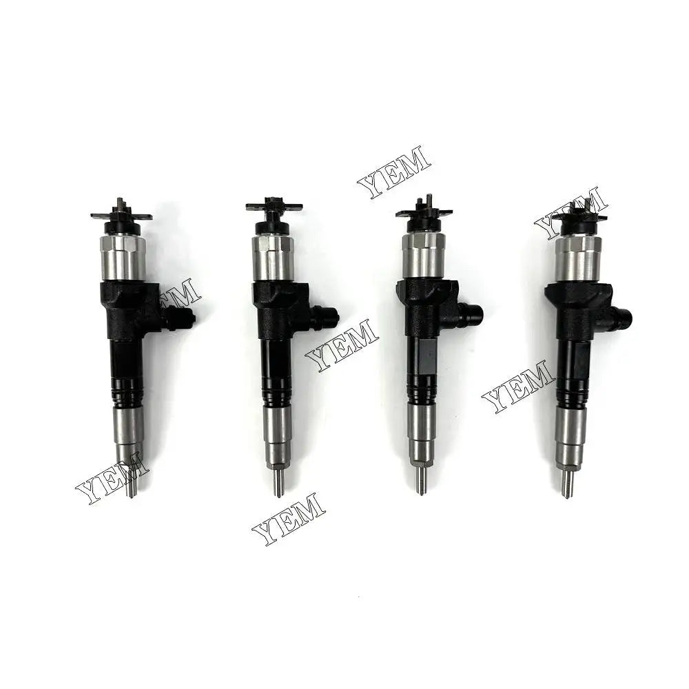 1 year warranty For Kubota 095000-7510 Injector Assembly V6108 engine Parts (4pcs) YEMPARTS