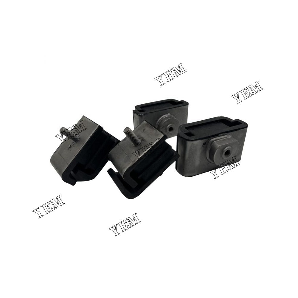 YEM Engine Parts For Kobelco Excavator SK60-1 SK60-3 Engine Mounting Rubber Cushion Feet Bumper For Kobelco