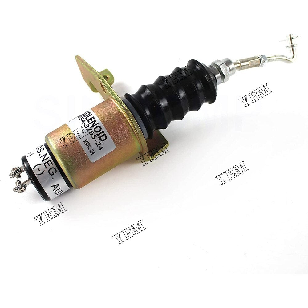 YEM Engine Parts Fuel Stop Solenoid Kit SA-3765-24 For RSV 1751 solenoid left mounted 24V For Other