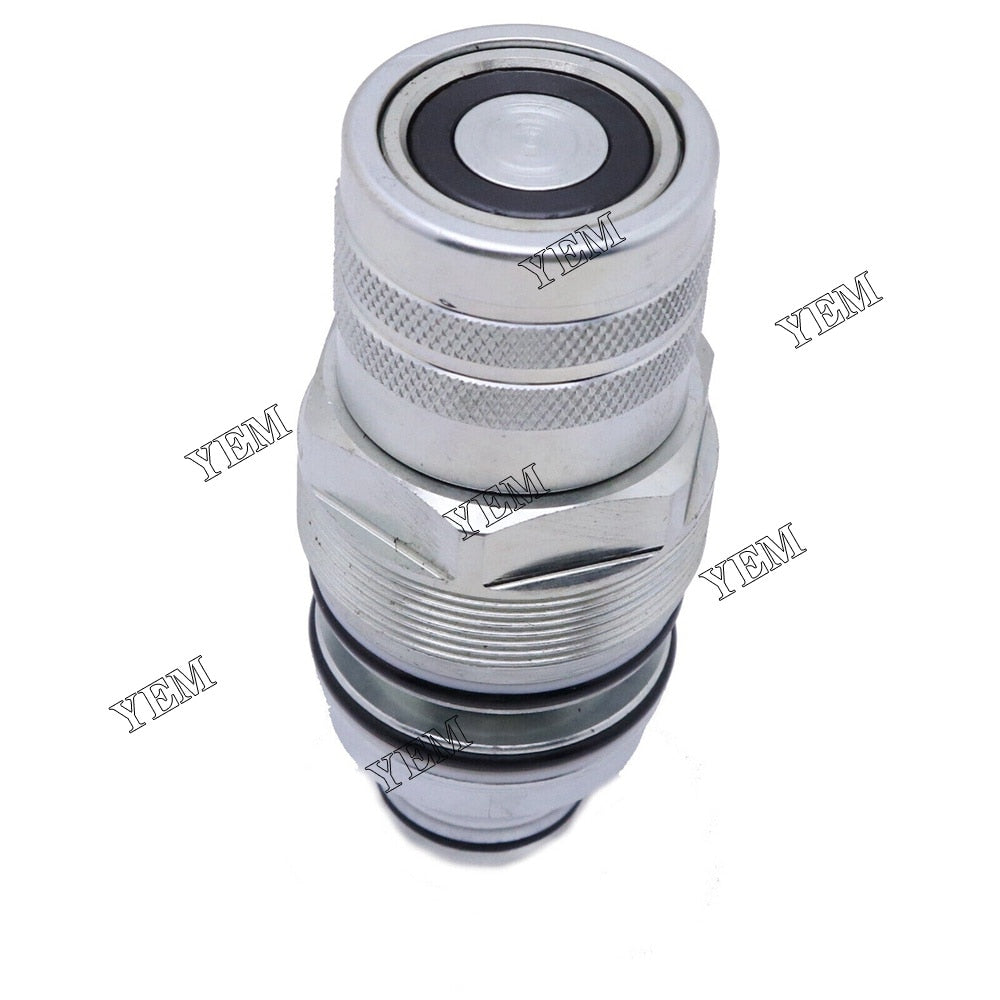 YEM Engine Parts Male & Female Flat Face Coupler 6679837 6680018 For Bobcat A220 A300 753 773 For Bobcat