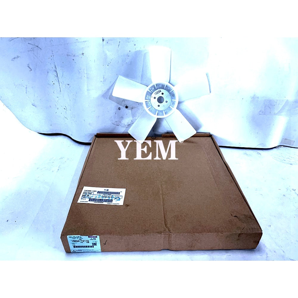 YEM Engine Parts Diesel Cooling Fan Part For Kubota D1105 D1305 16299-74110 WG1605 For Kubota