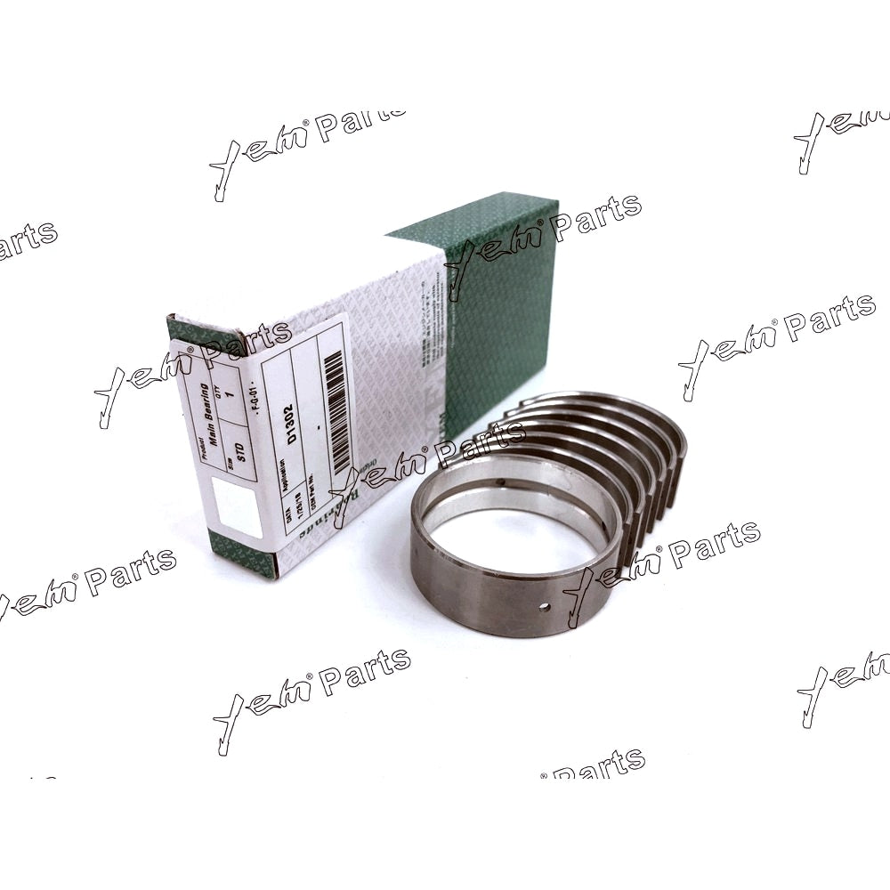 YEM Engine Parts Main Bearing STD For Kubota D1302 Engine Parts For Kubota