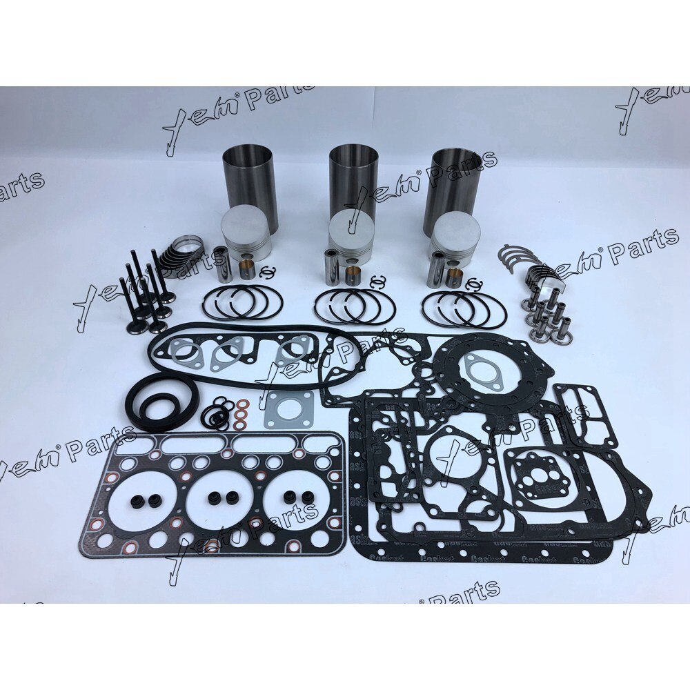 D1301 REPAIR KIT PISTON FULL GASKET VALVE TRAIN KIT FOR KUBOTA DIESEL ENGINE PARTS For Kubota