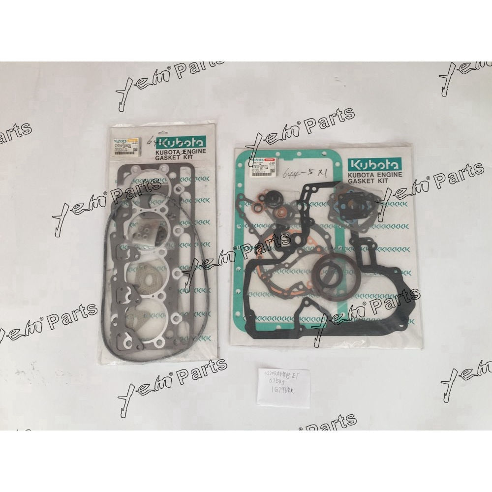 V2203 FULL GASKET SET 07916-29515 07916-29505 FOR KUBOTA DIESEL ENGINE PARTS For Kubota