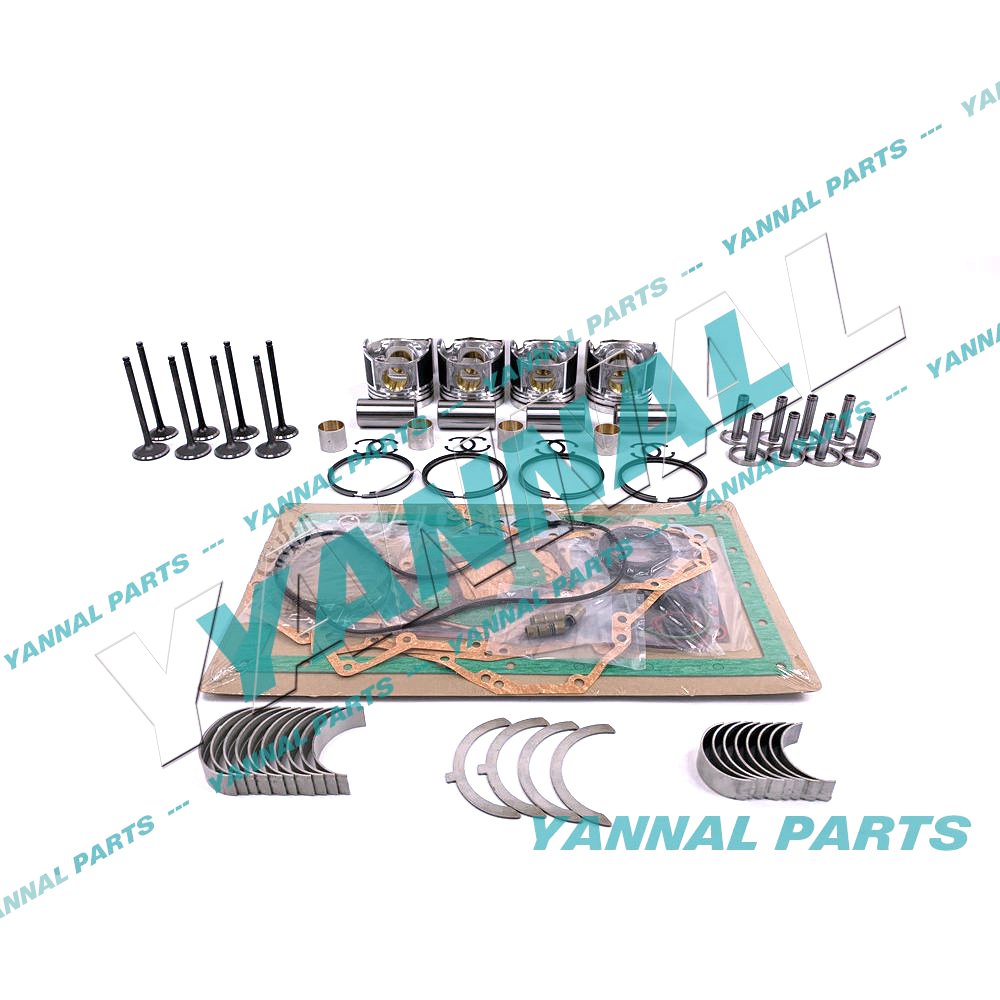 YANMAR 4TNV94 ENGINE OVERHAUL KIT WITH GASKETS BEARINGS VALVES For Yanmar