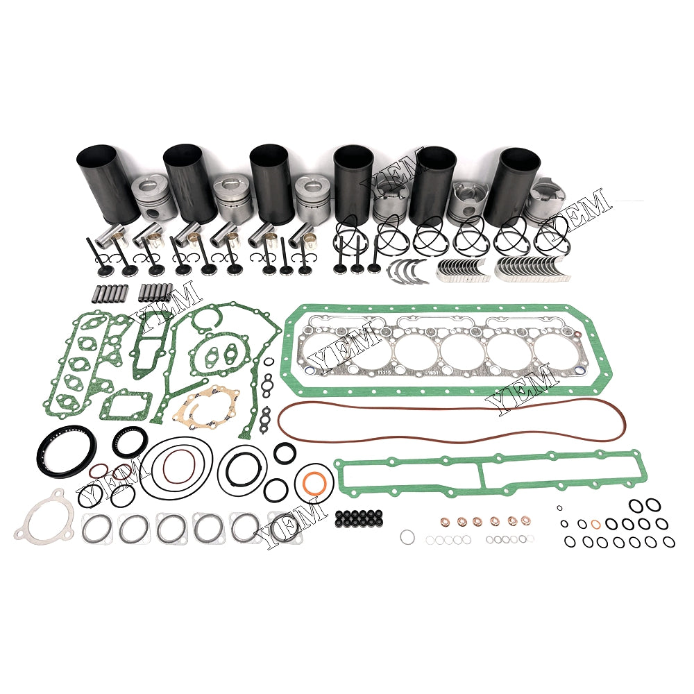 Fast Shipping Engine Overhaul Rebuild Kit With Gasket Bearing Valve Set For Hino W06D engine spare parts YEMPARTS