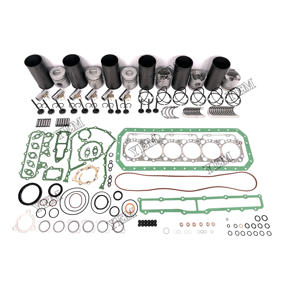 Fast Shipping Engine Overhaul Rebuild Kit With Gasket Bearing Valve Set For Hino W06D engine spare parts YEMPARTS