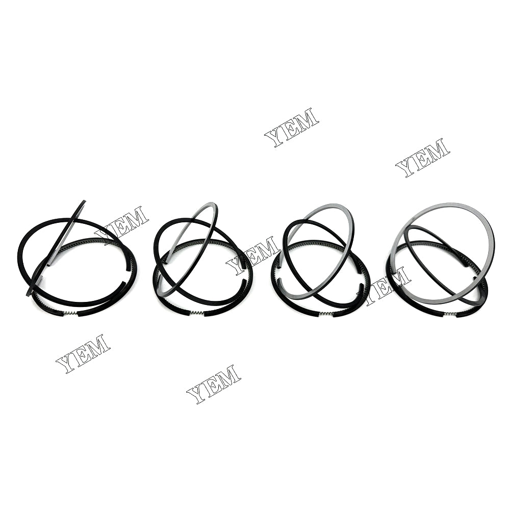 Fast Shipping 4PCS 4BB1 Piston Rings Set STD For Isuzu engine spare parts YEMPARTS