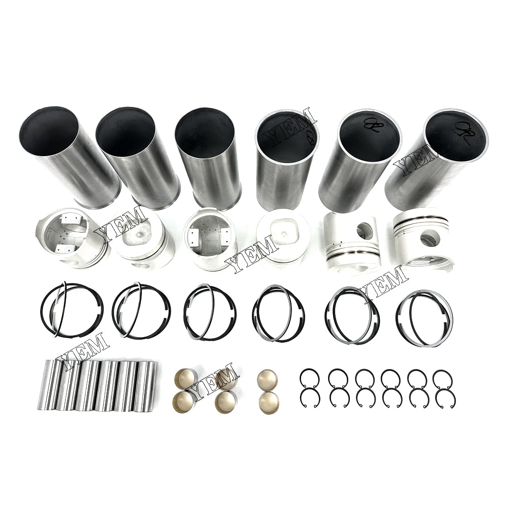 Fast Shipping Cylinder Liner Kit For Isuzu 6BB1 engine spare parts YEMPARTS