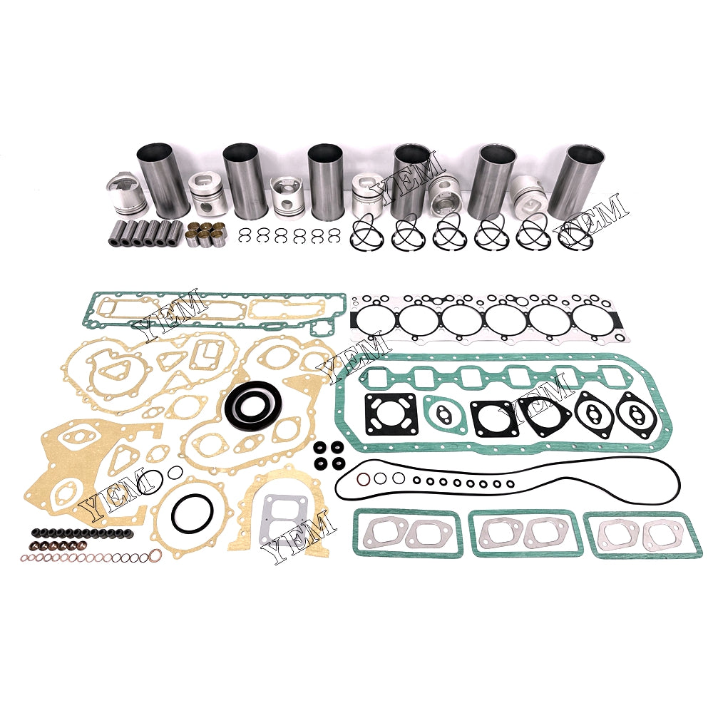 Fast Shipping Overhaul Kit With Gasket Set For Isuzu 6BB1 engine spare parts YEMPARTS