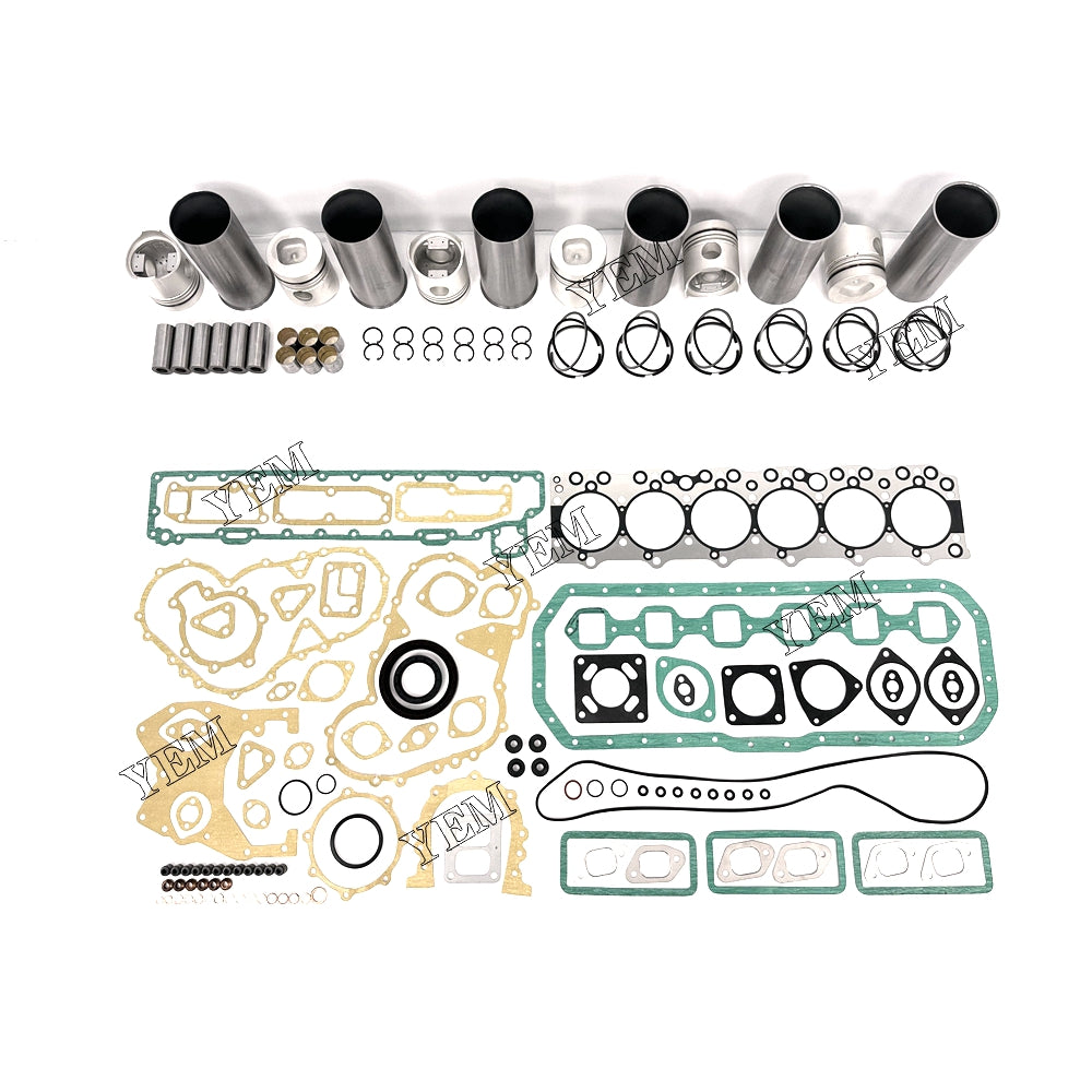 Fast Shipping Overhaul Kit With Gasket Set For Isuzu 6BB1 engine spare parts YEMPARTS