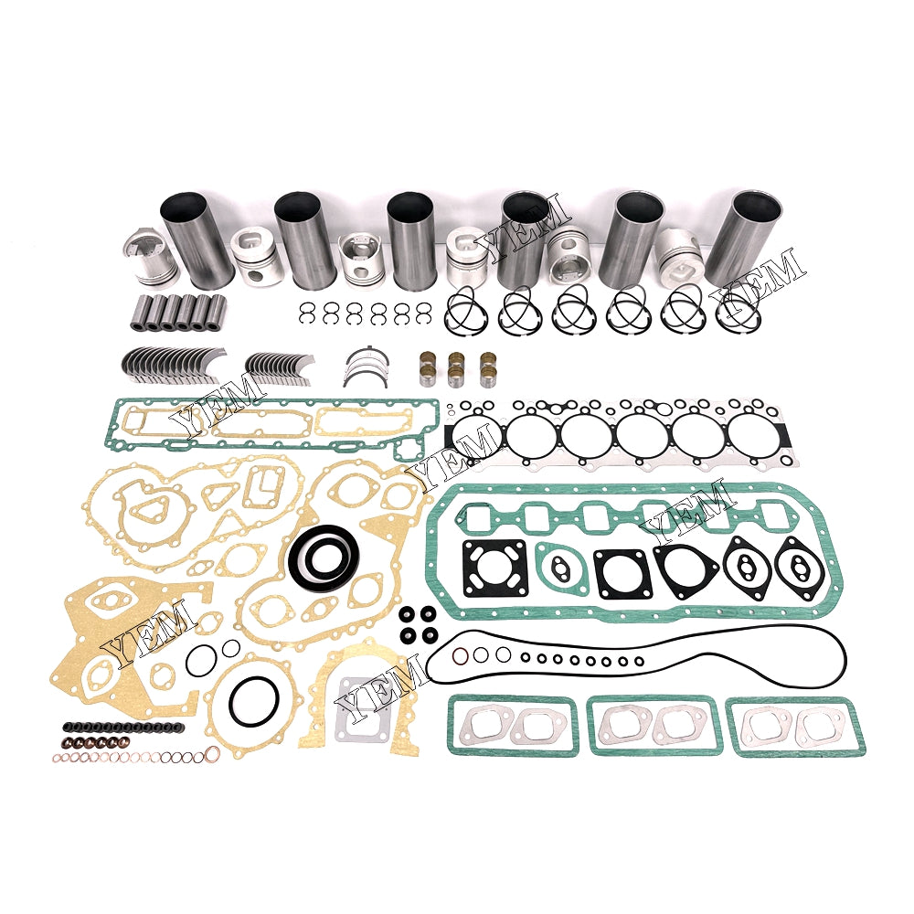 Fast Shipping Overhaul Rebuild Kit With Gasket Set Bearing For Isuzu 6BB1 engine spare parts YEMPARTS
