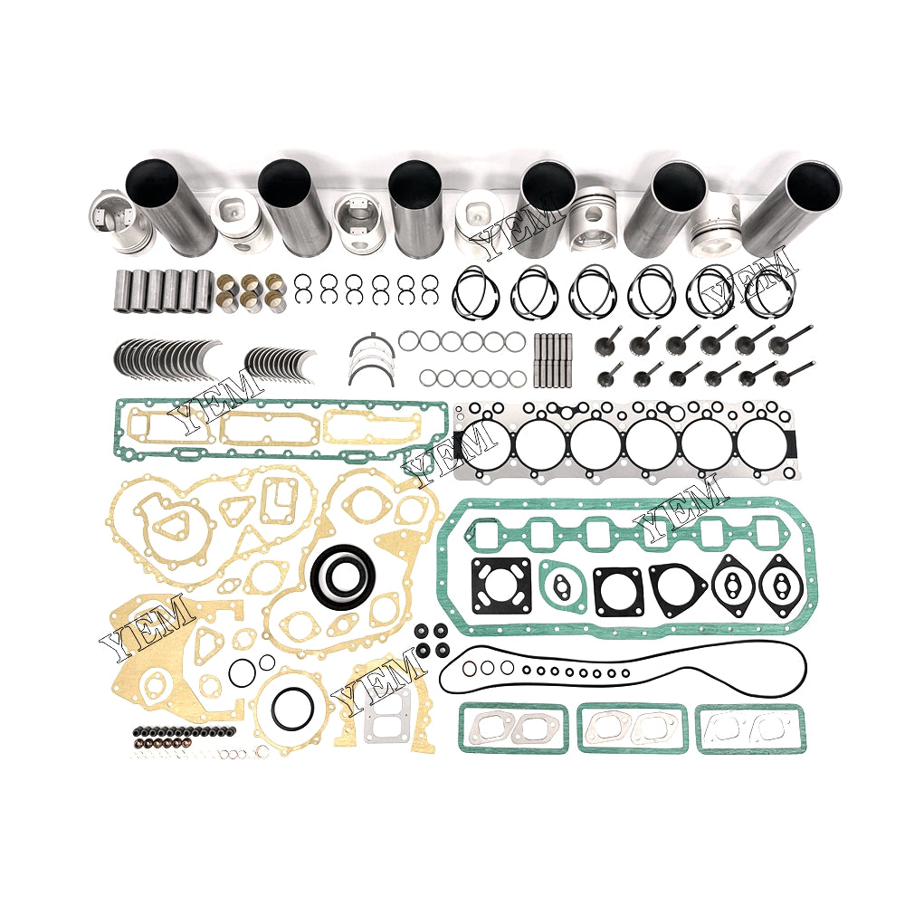 Fast Shipping Overhaul Rebuild Kit With Gasket Set Bearing-Valve Train For Isuzu 6BB1 engine spare parts YEMPARTS