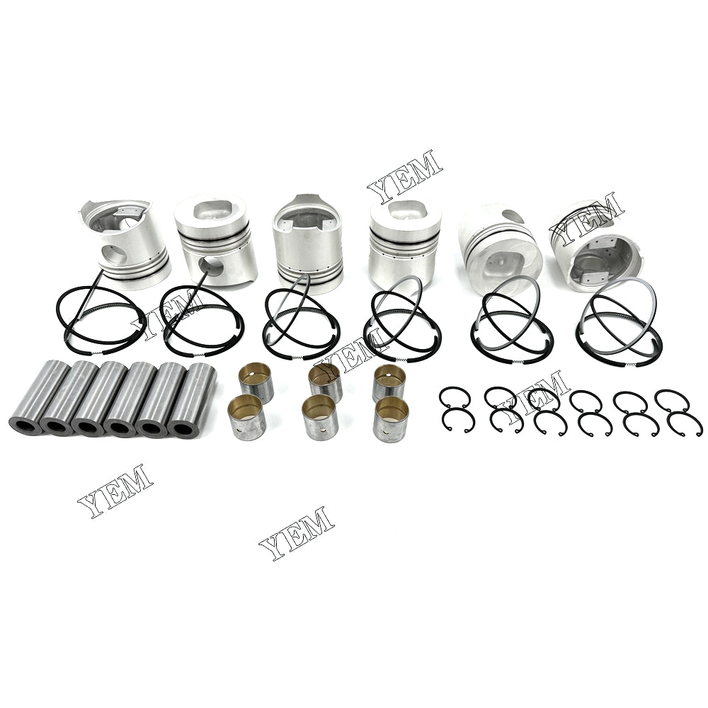 Fast Shipping Piston With Rings For Isuzu 6BB1 engine spare parts YEMPARTS