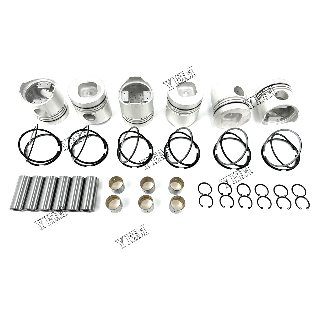 Fast Shipping Piston With Rings For Isuzu 6BB1 engine spare parts YEMPARTS