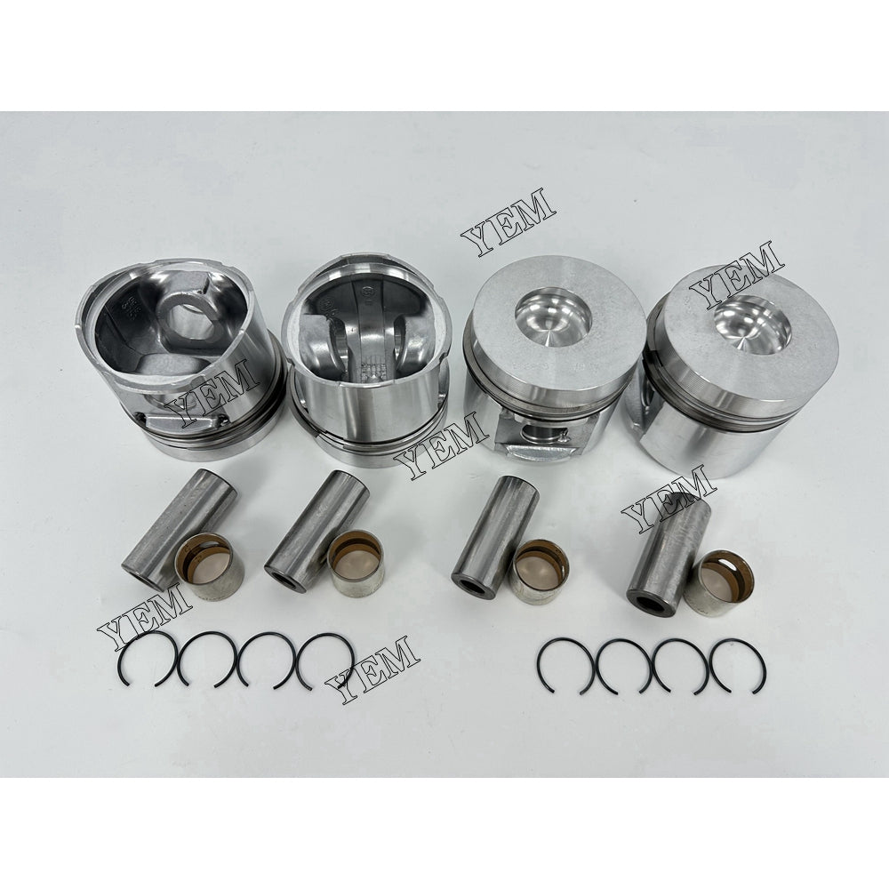 Fast Shipping 4PCS BF4L1011 Piston With Rings For Deutz engine spare parts YEMPARTS