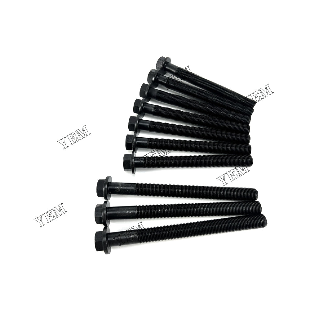 Fast Shipping 3218A011 225-5501 3218A012 225-5502 Cylinder Head Bolt For Perkins 1104C engine spare parts YEMPARTS