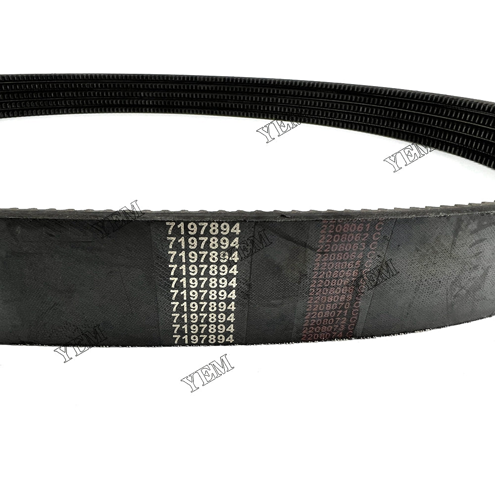 Fast Shipping 7197894 Fan Belt For Bobcat S510 S530 S550 Loaders Parts YEMPARTS