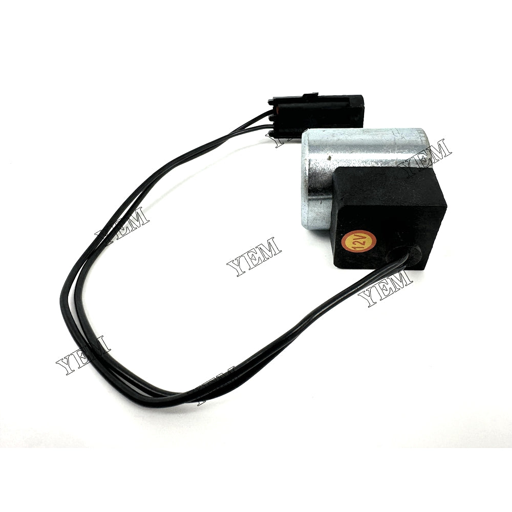Fast Shipping YC60-7 R60-7 SY75 FR65-7 FR60-7 YC60 SWE80 Solenoid Valve Coil 12v 0D13105130 3003124 For Yanmar engine spare parts YEMPARTS