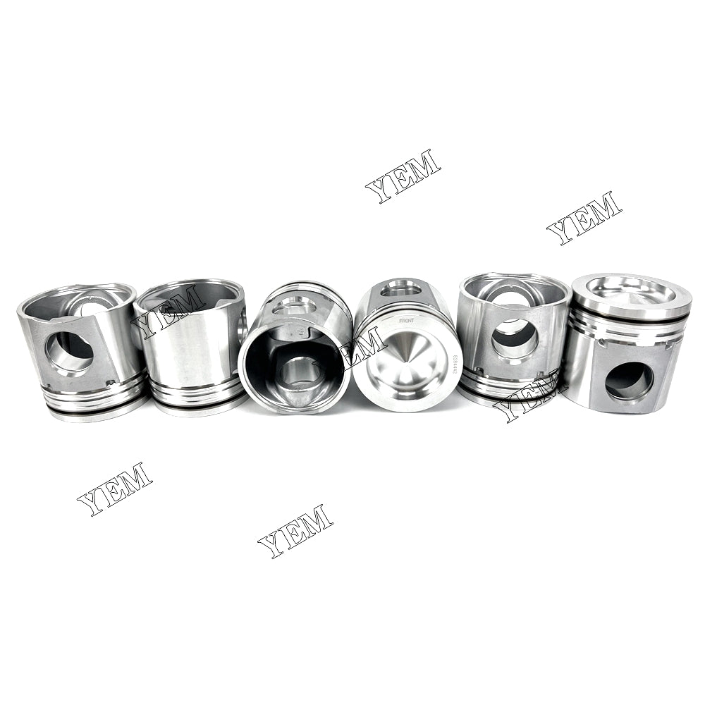 Fast Shipping 5284442 Piston STD 114mm For Komatsu SAA6D114E-3-CR engine spare parts YEMPARTS