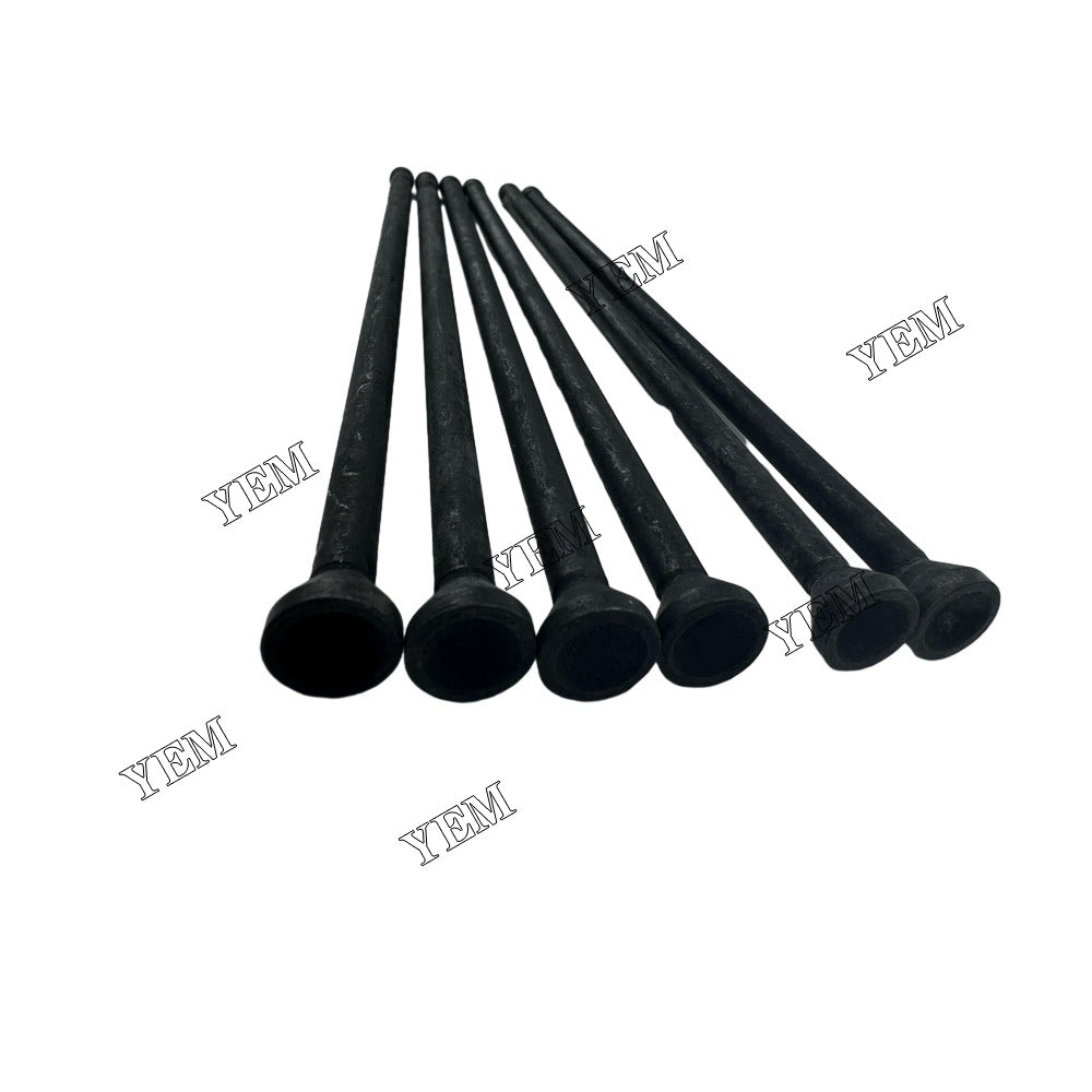 For Isuzu Valve Push Rod 6x 8-97069575-2 3LD1 Engine Spare Parts YEMPARTS