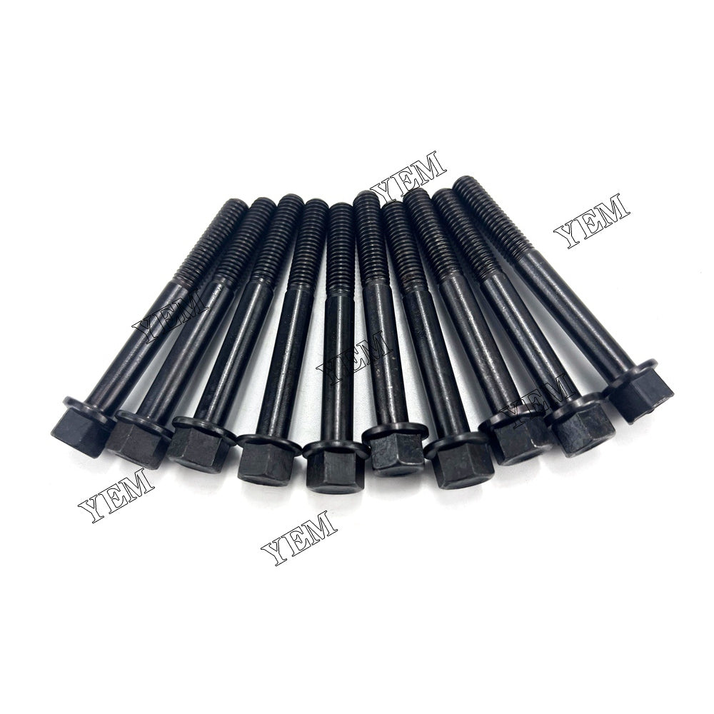 For Kubota Cylinder Head Bolt 10x 14601-03450 Z482 Engine Spare Parts YEMPARTS